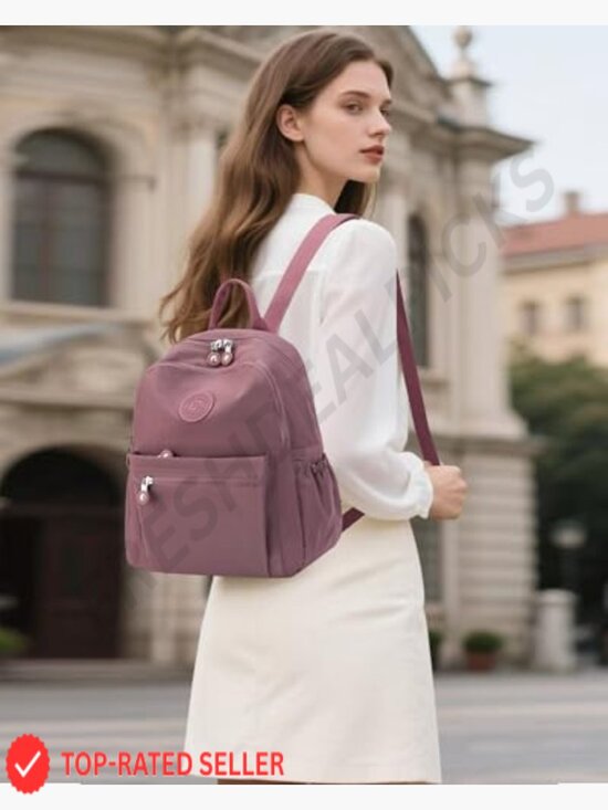 Mini Nylon Backpack Lightweight Daypack 11L Travel Hiking Casual Cute Small main image 4